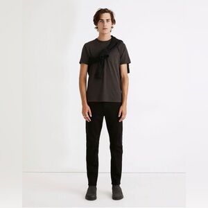 Madewell // Black Wash Slim Jeans
